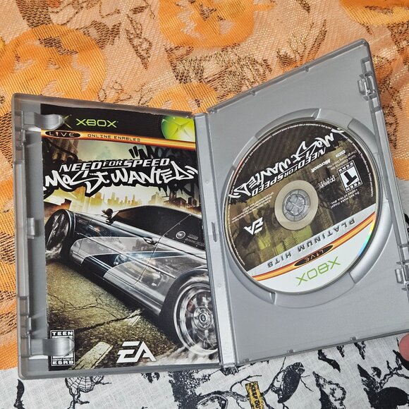 Need For Speed Most Wanted (Microsoft XBox, 2005) CIB Complete Greatest Hits - Picture 3 of 3